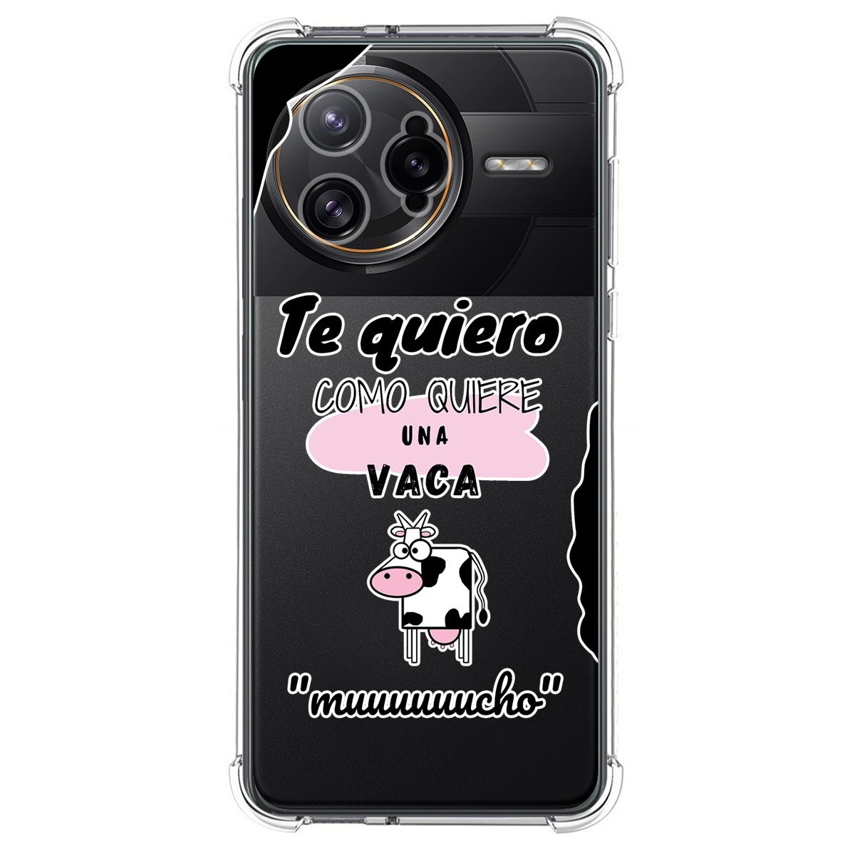 Funda Silicona Antigolpes para Xiaomi Poco F7 Ultra 5G diseño Vaca Dibujos