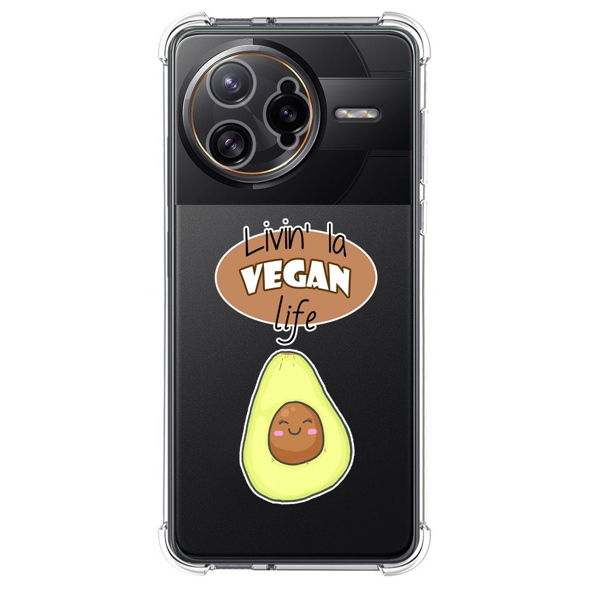 Funda Silicona Antigolpes para Xiaomi Poco F7 Ultra 5G diseño Vegan Life Dibujos