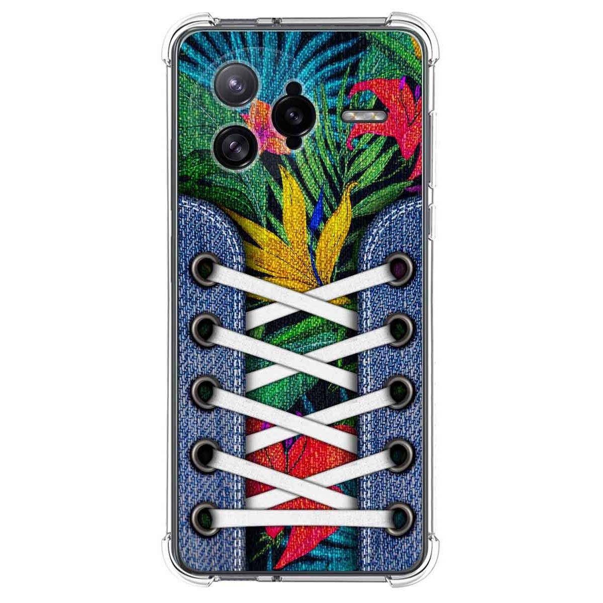 Funda Silicona Antigolpes para Xiaomi Poco F7 Ultra 5G diseño Zapatillas 12 Dibujos