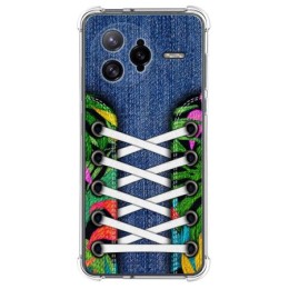 Funda Silicona Antigolpes para Xiaomi Poco F7 Ultra 5G diseño Zapatillas 13 Dibujos