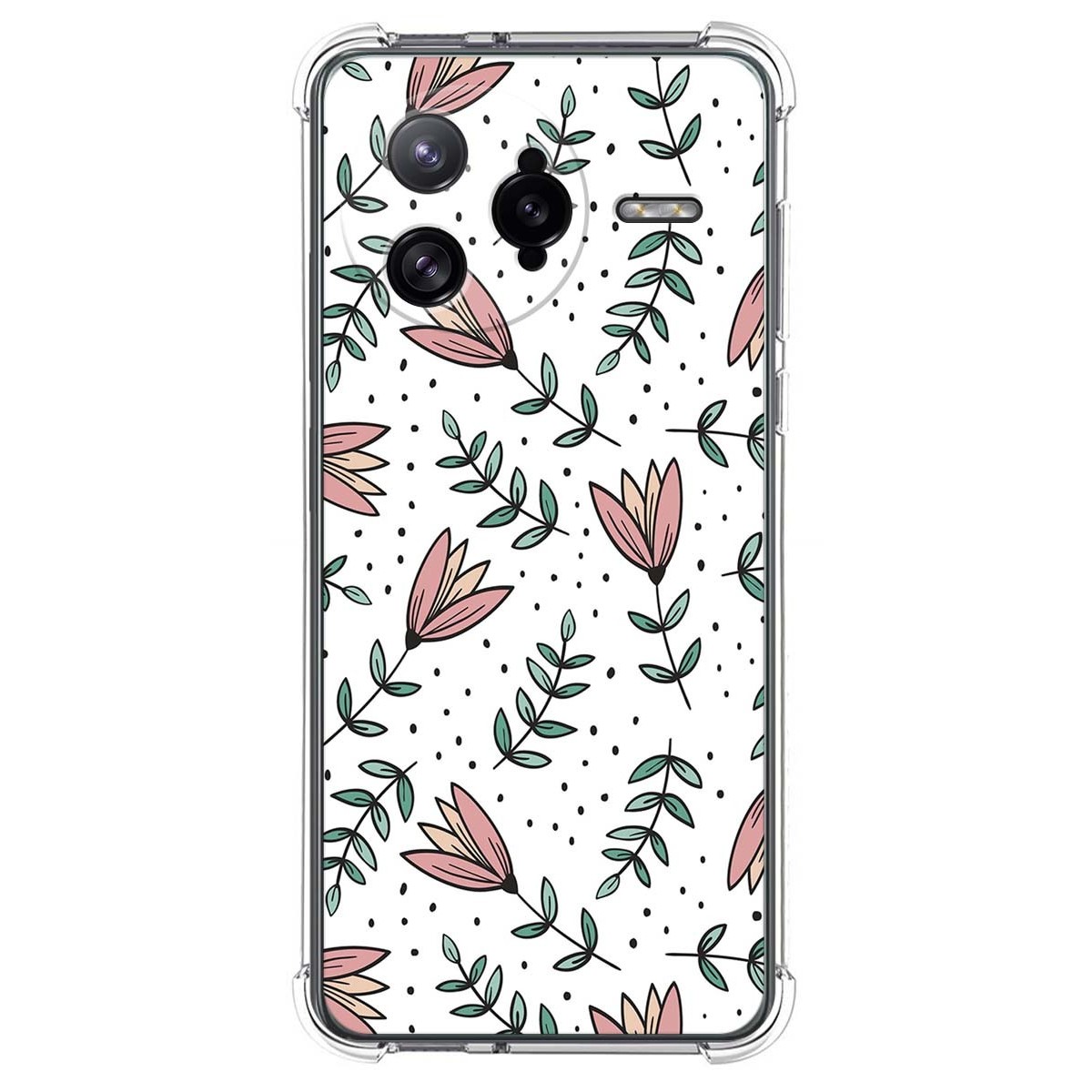 Funda Silicona Antigolpes para Xiaomi Poco F7 Ultra 5G diseño Flores 01 Dibujos