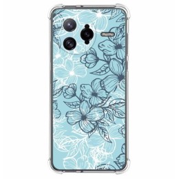 Funda Silicona Antigolpes para Xiaomi Poco F7 Ultra 5G diseño Flores 03 Dibujos