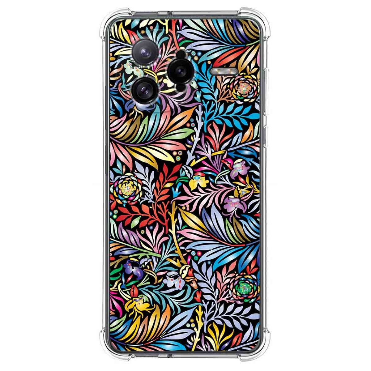 Funda Silicona Antigolpes para Xiaomi Poco F7 Ultra 5G diseño Flores 04 Dibujos