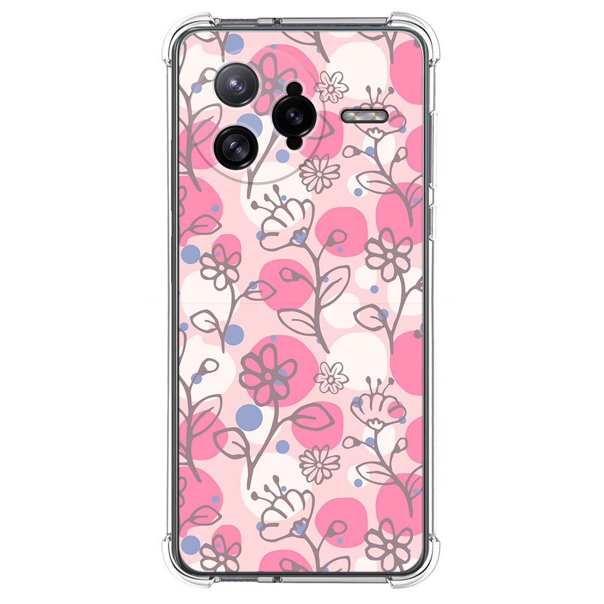 Funda Silicona Antigolpes para Xiaomi Poco F7 Ultra 5G diseño Flores 07 Dibujos