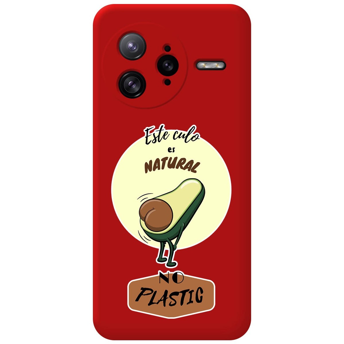 Funda Silicona Líquida Roja para Xiaomi Poco F7 Ultra 5G diseño Culo Natural Dibujos