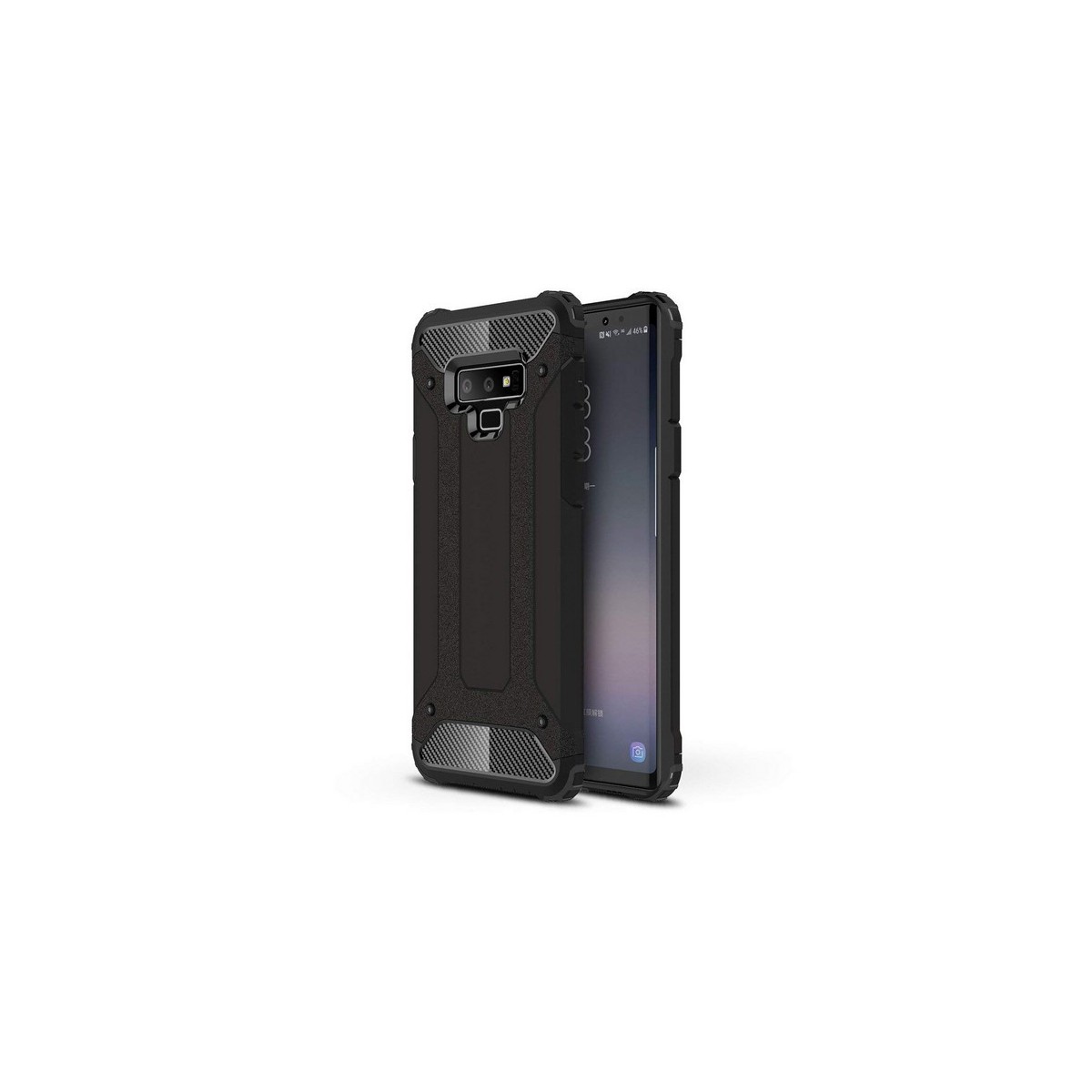 Funda Tipo Hybrid Tough Armor (Pc+Tpu) Negra para Samsung Galaxy Note 9