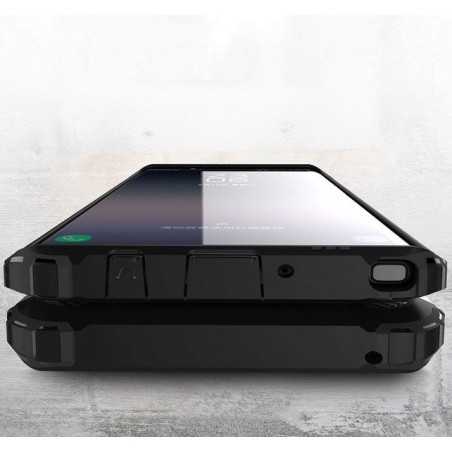 Funda Tipo Hybrid Tough Armor (Pc+Tpu) Negra para Samsung Galaxy Note 9