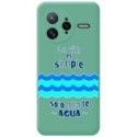 Funda Silicona Líquida Verde para Xiaomi Poco F7 Ultra 5G diseño Agua Dibujos
