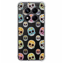 Funda Silicona Antigolpes para Xiaomi Redmi Note 14 Pro 4G diseño Catrina Dibujos
