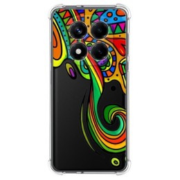 Funda Silicona Antigolpes para Xiaomi Redmi Note 14 Pro 4G diseño Colores Dibujos