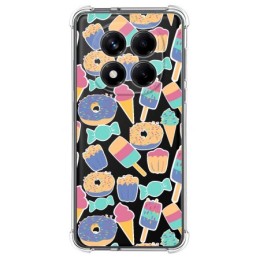 Funda Silicona Antigolpes para Xiaomi Redmi Note 14 Pro 4G diseño Dulces 02 Dibujos