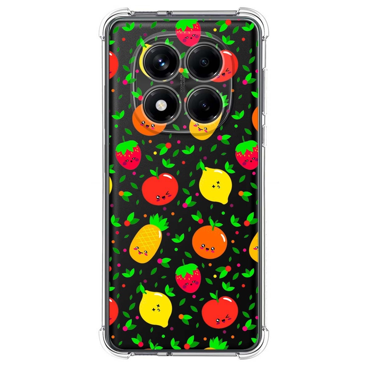Funda Silicona Antigolpes para Xiaomi Redmi Note 14 Pro 4G diseño Frutas 01 Dibujos