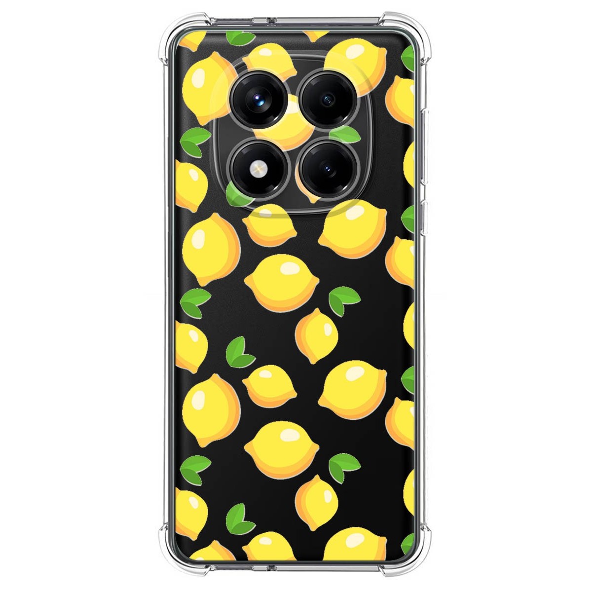 Funda Silicona Antigolpes para Xiaomi Redmi Note 14 Pro 4G diseño Limones Dibujos