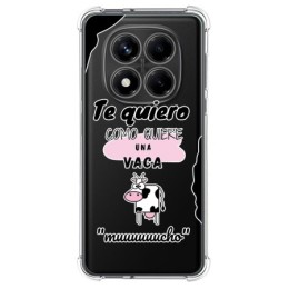 Funda Silicona Antigolpes para Xiaomi Redmi Note 14 Pro 4G diseño Vaca Dibujos