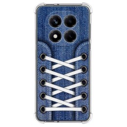 Funda Silicona Antigolpes para Xiaomi Redmi Note 14 Pro 4G diseño Zapatillas 01 Dibujos