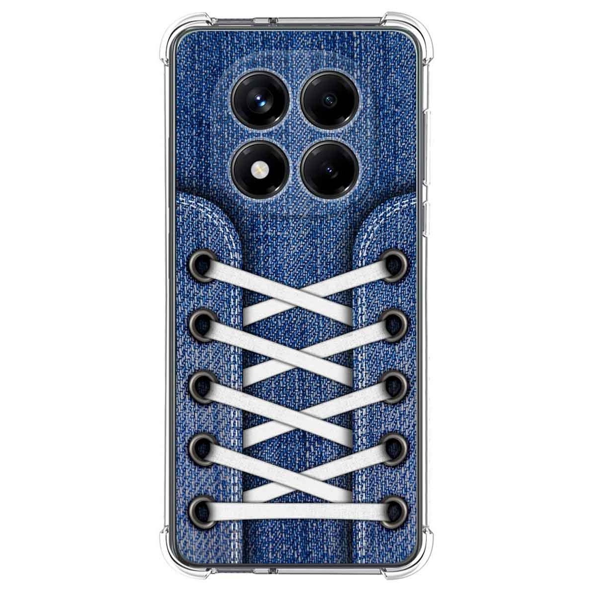 Funda Silicona Antigolpes para Xiaomi Redmi Note 14 Pro 4G diseño Zapatillas 01 Dibujos