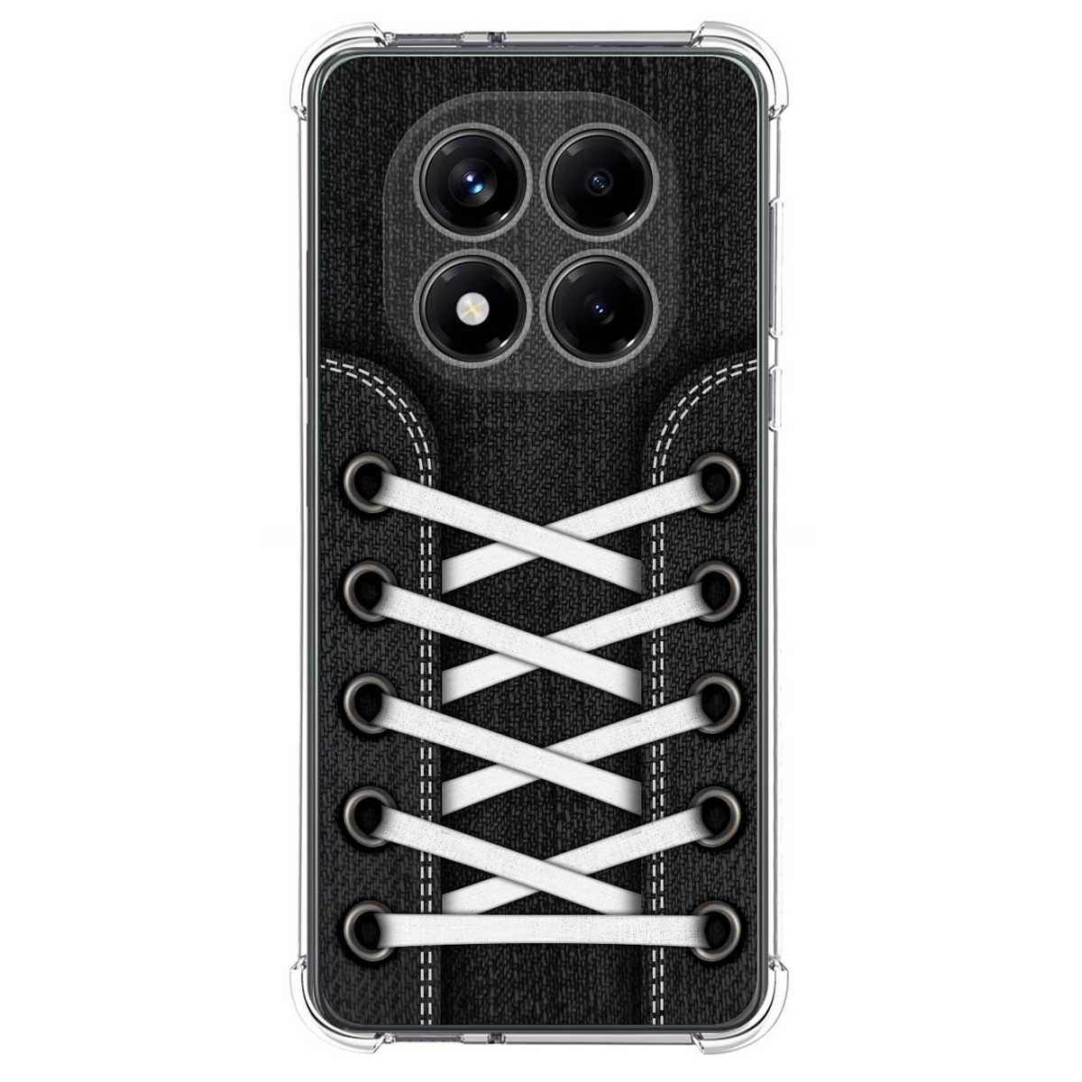 Funda Silicona Antigolpes para Xiaomi Redmi Note 14 Pro 4G diseño Zapatillas 02 Dibujos