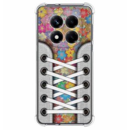 Funda Silicona Antigolpes para Xiaomi Redmi Note 14 Pro 4G diseño Zapatillas 05 Dibujos