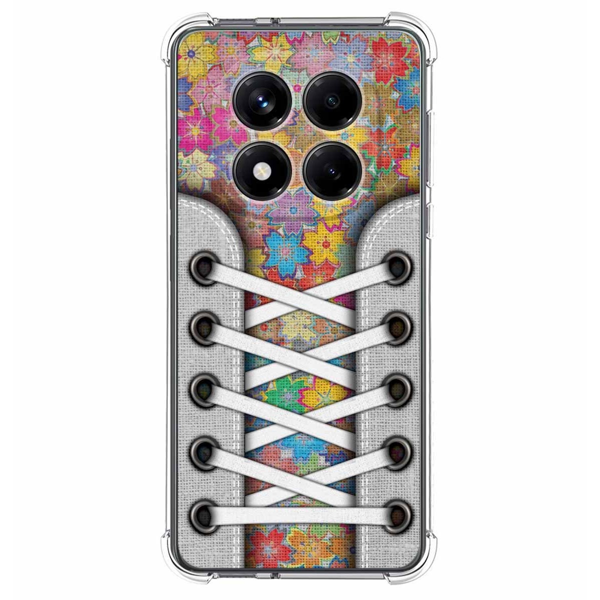 Funda Silicona Antigolpes para Xiaomi Redmi Note 14 Pro 4G diseño Zapatillas 05 Dibujos