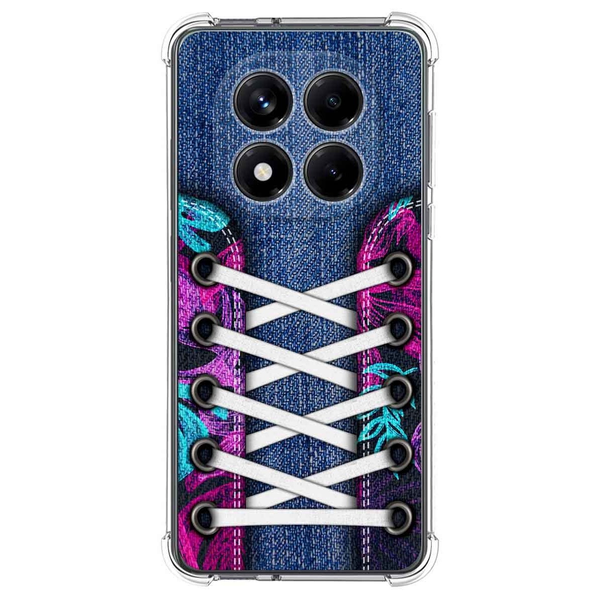 Funda Silicona Antigolpes para Xiaomi Redmi Note 14 Pro 4G diseño Zapatillas 06 Dibujos