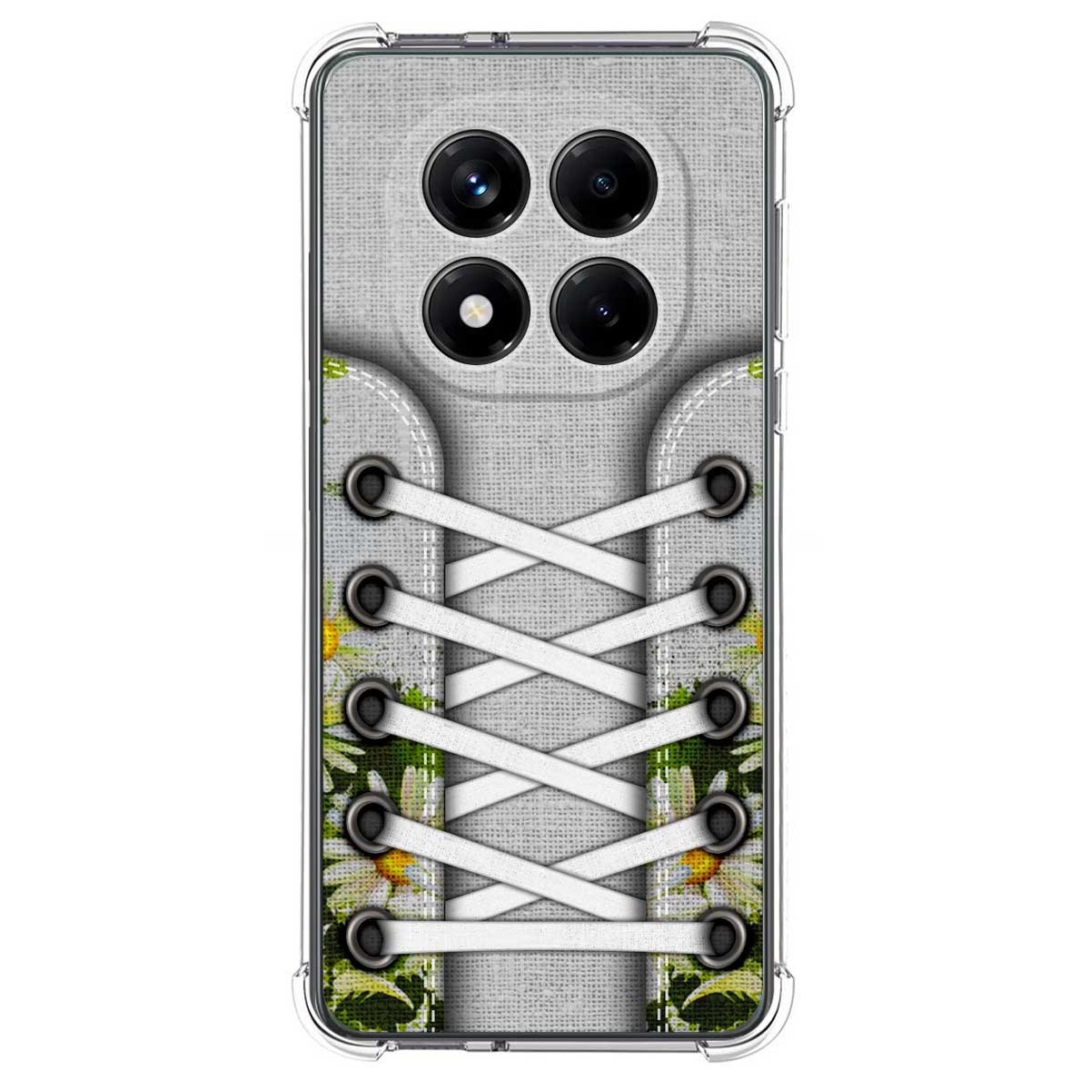 Funda Silicona Antigolpes para Xiaomi Redmi Note 14 Pro 4G diseño Zapatillas 08 Dibujos