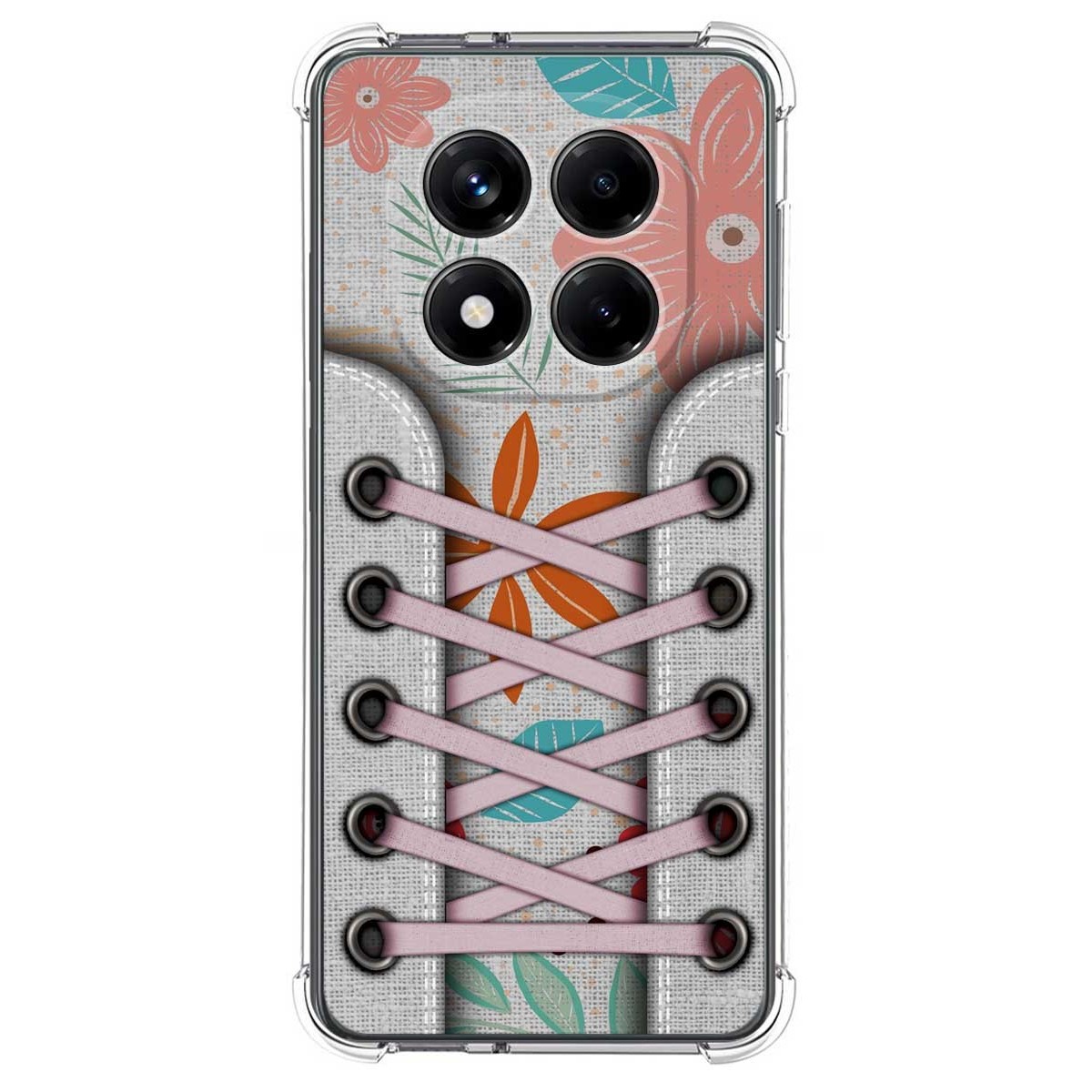 Funda Silicona Antigolpes para Xiaomi Redmi Note 14 Pro 4G diseño Zapatillas 09 Dibujos