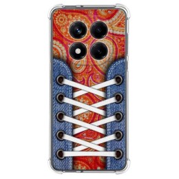 Funda Silicona Antigolpes para Xiaomi Redmi Note 14 Pro 4G diseño Zapatillas 10 Dibujos