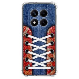 Funda Silicona Antigolpes para Xiaomi Redmi Note 14 Pro 4G diseño Zapatillas 11 Dibujos