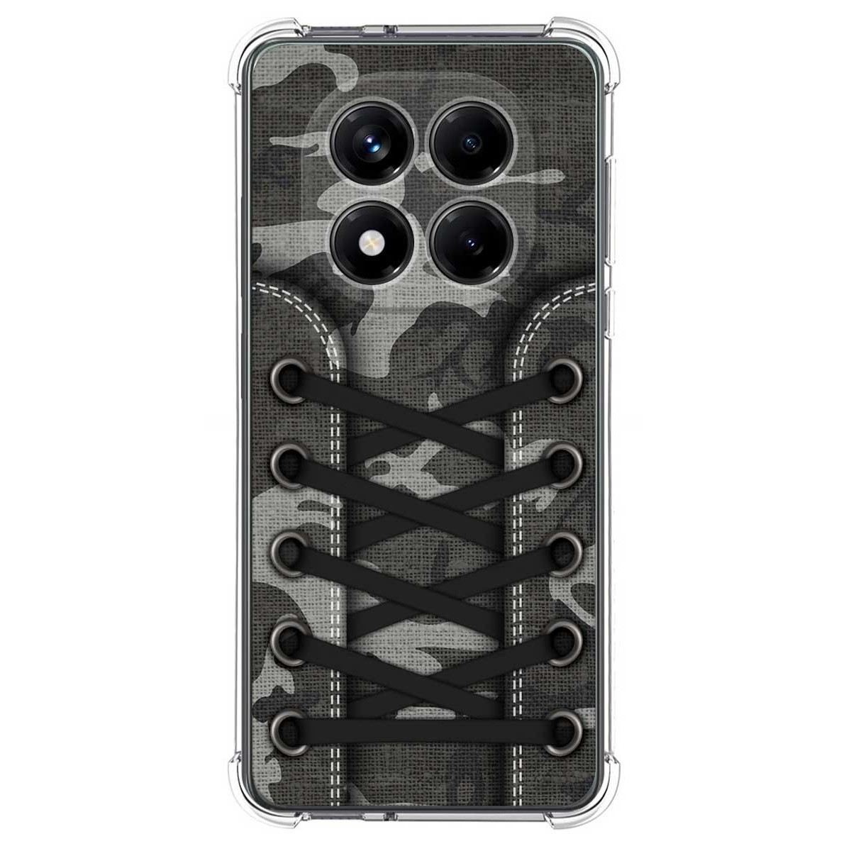 Funda Silicona Antigolpes para Xiaomi Redmi Note 14 Pro 4G diseño Zapatillas 15 Dibujos