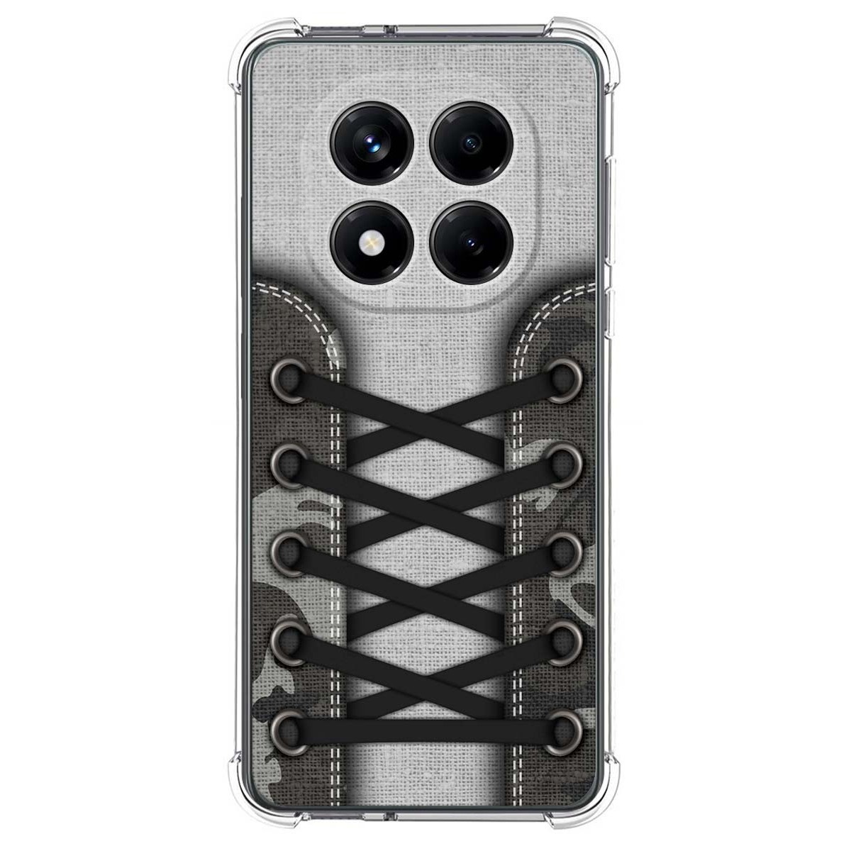 Funda Silicona Antigolpes para Xiaomi Redmi Note 14 Pro 4G diseño Zapatillas 16 Dibujos