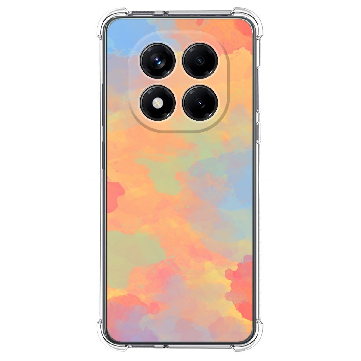 Funda Silicona Antigolpes para Xiaomi Redmi Note 14 Pro 4G diseño Acuarela 08 Dibujos