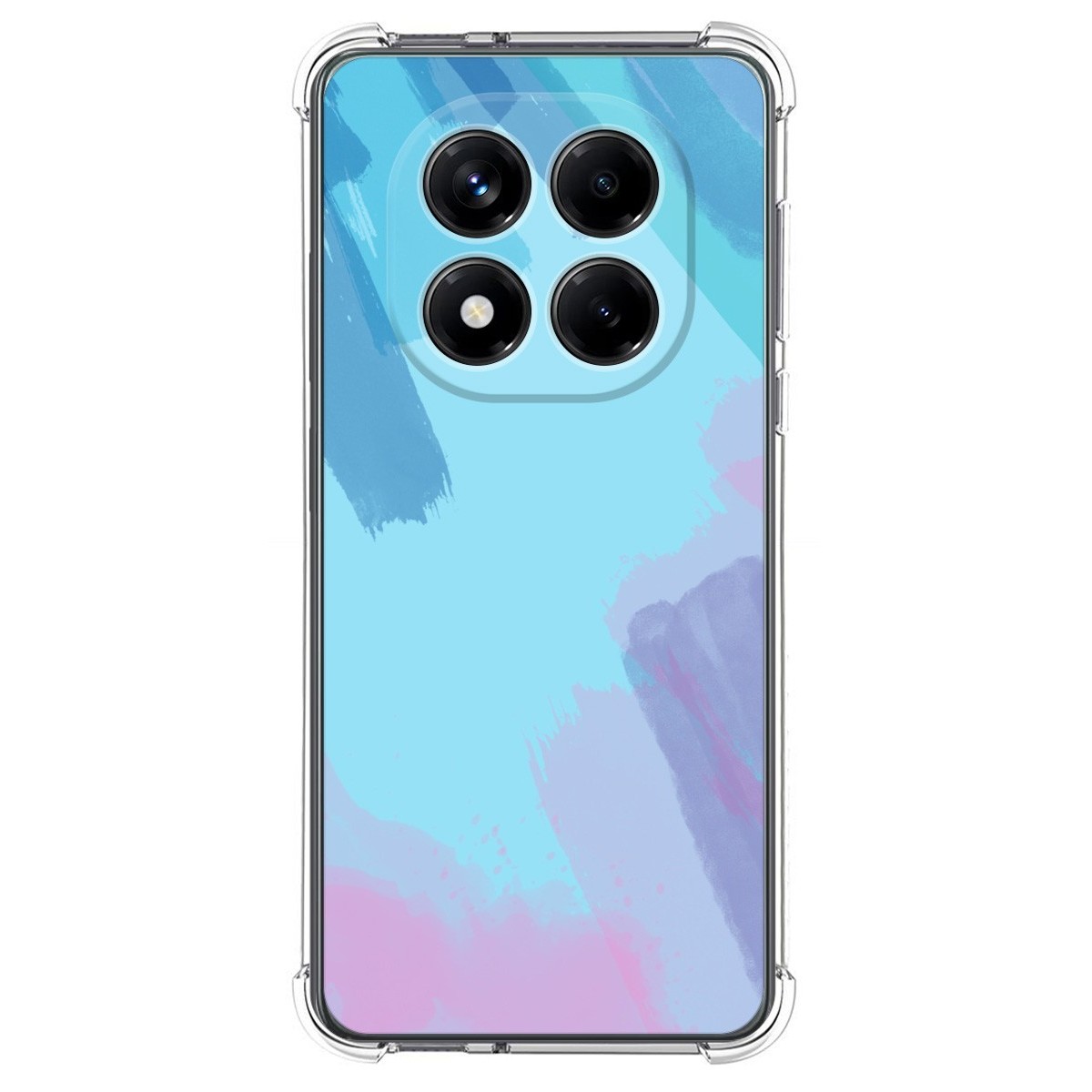 Funda Silicona Antigolpes para Xiaomi Redmi Note 14 Pro 4G diseño Acuarela 10 Dibujos