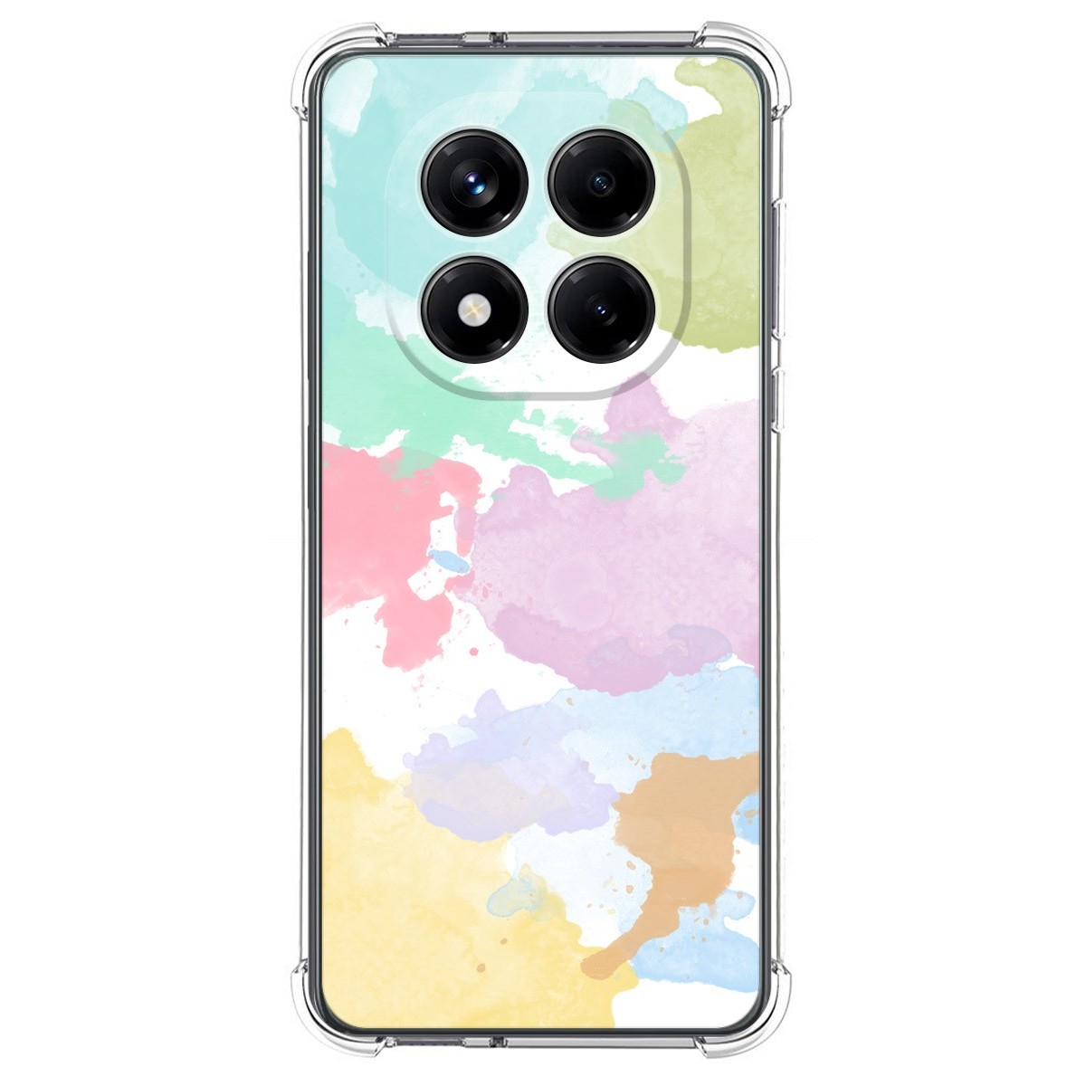 Funda Silicona Antigolpes para Xiaomi Redmi Note 14 Pro 4G diseño Acuarela 11 Dibujos