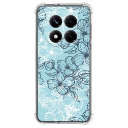 Funda Silicona Antigolpes para Xiaomi Redmi Note 14 Pro 4G diseño Flores 03 Dibujos