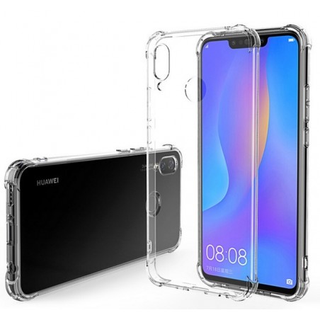 Funda Gel Tpu Anti-Shock Transparente para Huawei P Smart Plus
