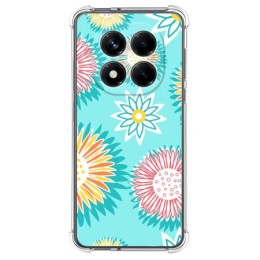 Funda Silicona Antigolpes para Xiaomi Redmi Note 14 Pro 4G diseño Flores 05 Dibujos