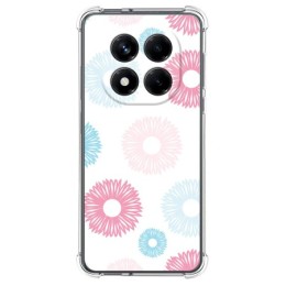 Funda Silicona Antigolpes para Xiaomi Redmi Note 14 Pro 4G diseño Flores 06 Dibujos