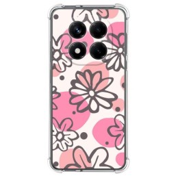 Funda Silicona Antigolpes para Xiaomi Redmi Note 14 Pro 4G diseño Flores 09 Dibujos