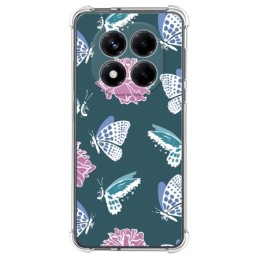 Funda Silicona Antigolpes para Xiaomi Redmi Note 14 Pro 4G diseño Flores 10 Dibujos