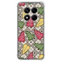 Funda Silicona Antigolpes para Xiaomi Redmi Note 14 Pro 4G diseño Flores 11 Dibujos