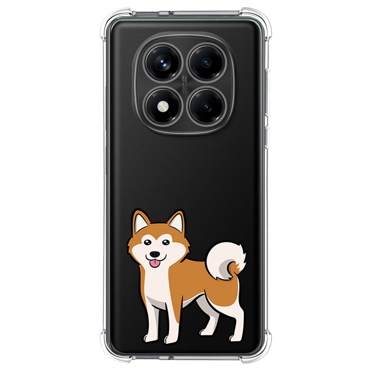 Funda Silicona Antigolpes para Xiaomi Redmi Note 14 Pro 4G diseño Perros 02 Dibujos