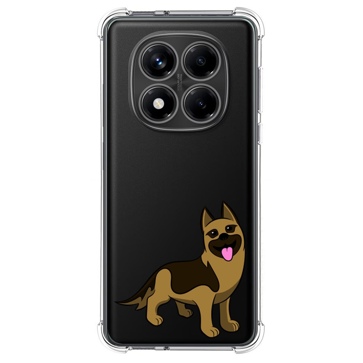 Funda Silicona Antigolpes para Xiaomi Redmi Note 14 Pro 4G diseño Perros 03 Dibujos