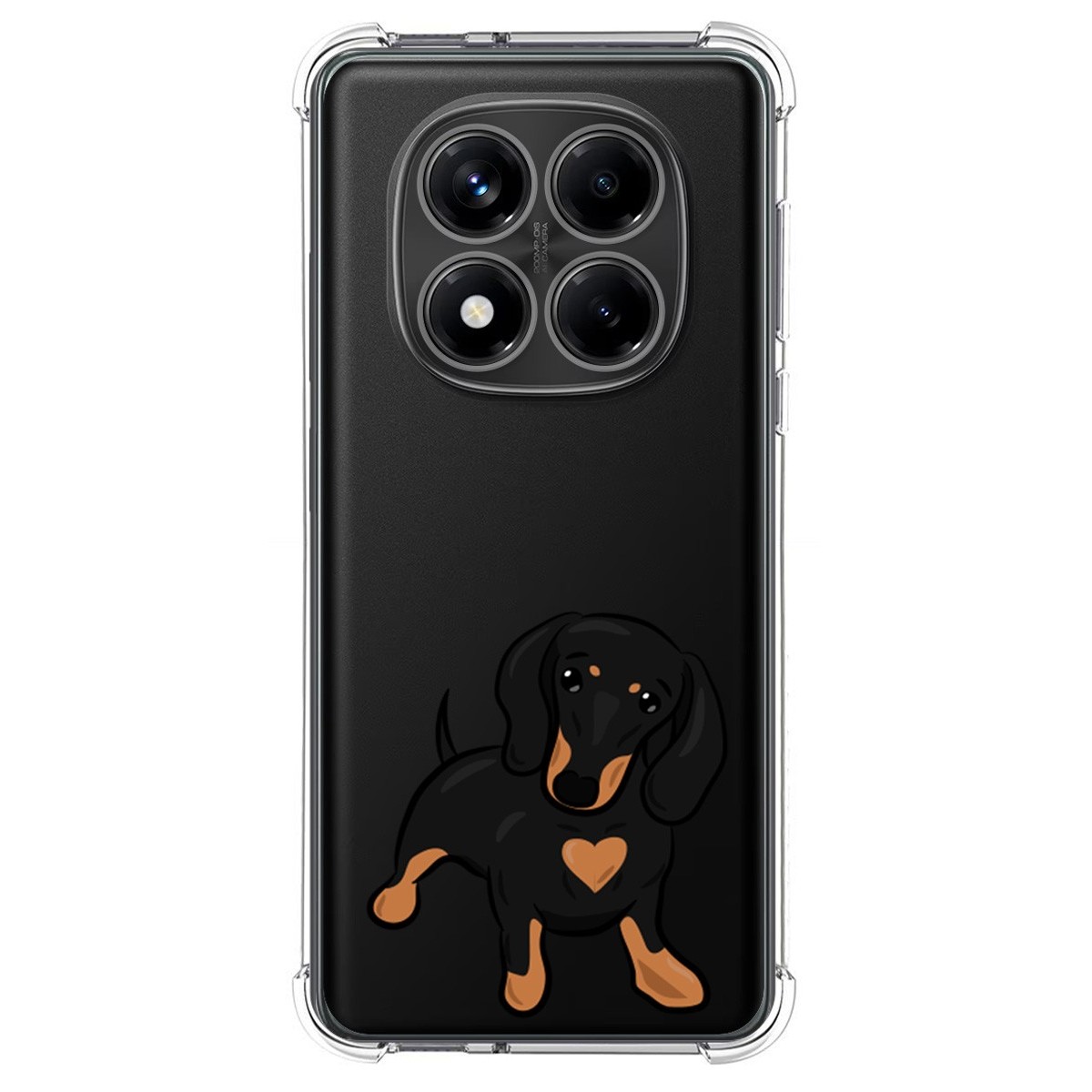 Funda Silicona Antigolpes para Xiaomi Redmi Note 14 Pro 4G diseño Perros 04 Dibujos