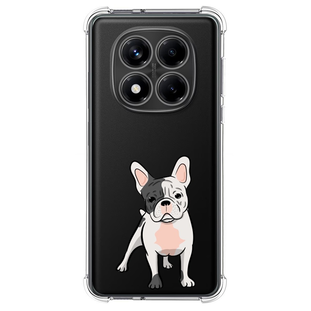 Funda Silicona Antigolpes para Xiaomi Redmi Note 14 Pro 4G diseño Perros 06 Dibujos