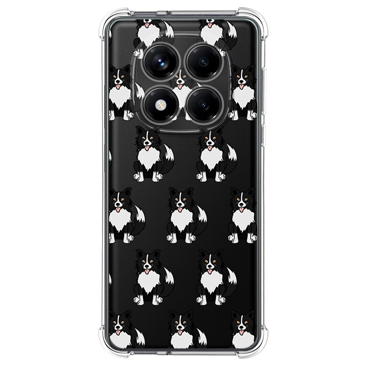 Funda Silicona Antigolpes para Xiaomi Redmi Note 14 Pro 4G diseño Perros 07 Dibujos