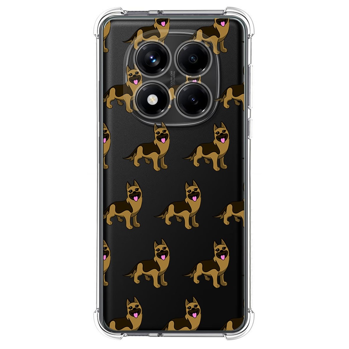 Funda Silicona Antigolpes para Xiaomi Redmi Note 14 Pro 4G diseño Perros 09 Dibujos