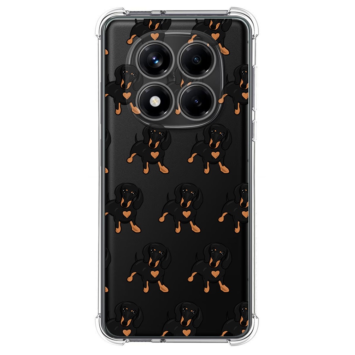 Funda Silicona Antigolpes para Xiaomi Redmi Note 14 Pro 4G diseño Perros 10 Dibujos
