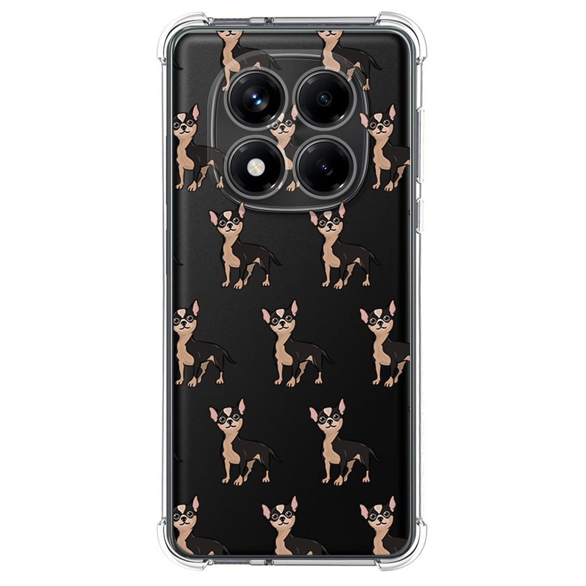 Funda Silicona Antigolpes para Xiaomi Redmi Note 14 Pro 4G diseño Perros 11 Dibujos