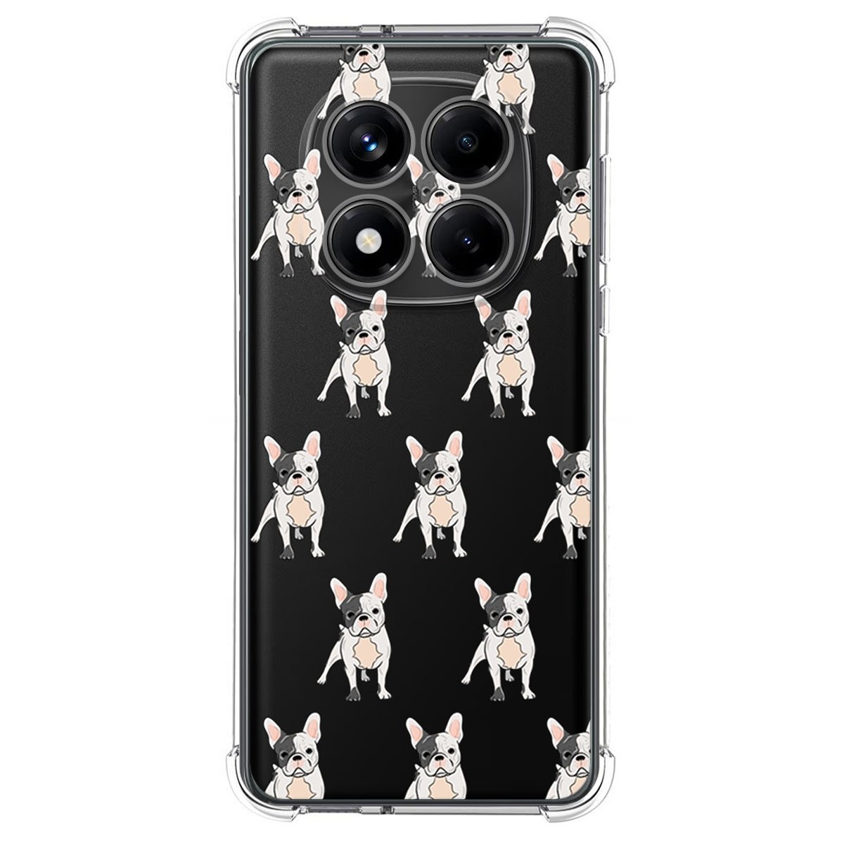 Funda Silicona Antigolpes para Xiaomi Redmi Note 14 Pro 4G diseño Perros 12 Dibujos