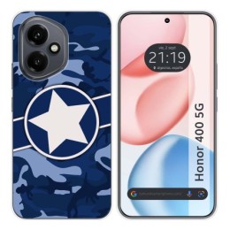 Funda Silicona para Huawei Honor 400 5G diseño Camuflaje 03 Dibujos